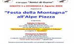 Gurro
"Festa della Montagna all'Alpe Piazza"