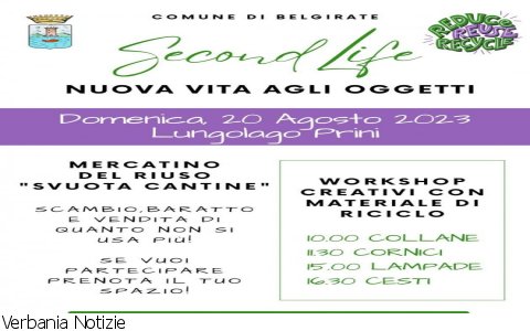 Belgirate
"Second Life" - nuova vita agli oggetti