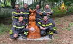 Stresa
Vigili del Fuoco onorano vittime Mottarone