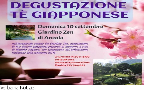 Anzola d'Ossola
Degustazione Tè giapponese