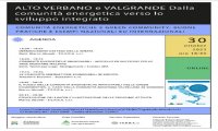 Verbania
Incontro sulle Comunità Energetica Rinnovabile