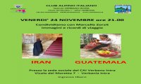 Verbania
Immagini da Iran e Guatemala