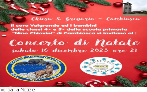 Cambiasca
Concerto Coro Val Grande