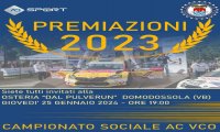 Verbania
AC.VCO- Premiazioni Campionati Sociali