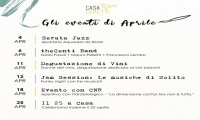 Verbania
Eventi di aprile a Casa Ceretti