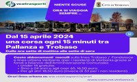 Verbania
Bus ogni 15 min Pallanza/Trobaso