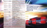 Canton Ticino
Teatro Paravento stagione autunno inverno
