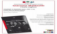 Verbania
Libro su Giacomo Matteotti