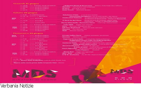 Madonna del Sasso
Minatori del Suono Fest 2024