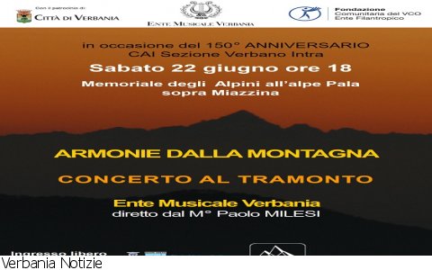 Miazzina
Armonie dalla Montagna - Concerto al tramonto