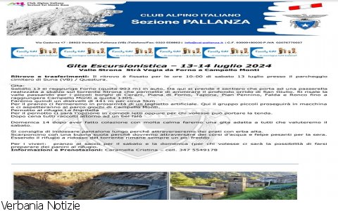 Valstrona
Family CAI: gita in Val Strona