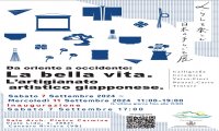 Cannero Riviera
"Da oriente a occidente: la bella vita. l'artigianato artistico giapponese"