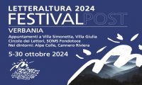Verbania
LetterAltura FestivalPOST 3 appuntamenti