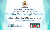 Arizzano
Scopertura Targa Emilio Cantalupi