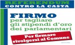 Verbania
Referendum per ridurre soldi alla Casta