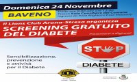 Baveno
Lions Club propone screening diabete