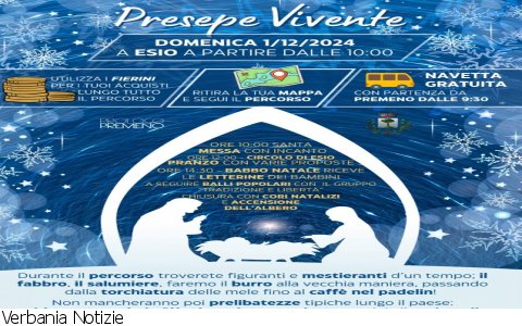 Premeno
Presepe Vivente a Esio