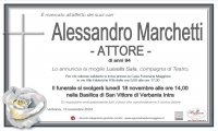 Verbania
Addio ad Alessandro Marchetti