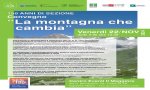 Verbania
“La montagna che cambia”