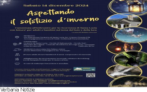 Premia
"Aspettando il Solstizio d'Inverno"