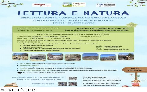 Montecrestese
"Lettura e Natura"