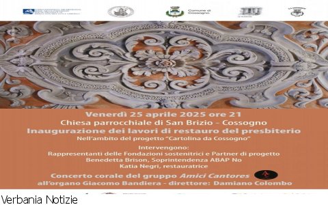 Cossogno
Amici Cantores a Cossogno Cossogno
Amici Cantores a Cossogno