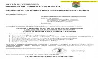 Verbania
Consiglio di Quartiere Pallanza
