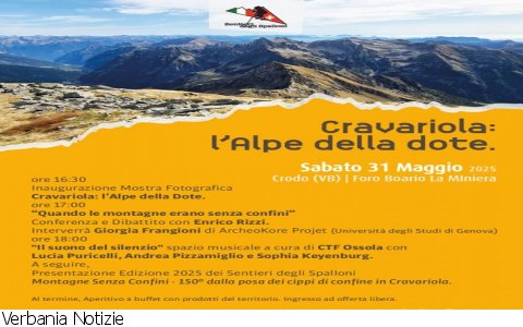 Crodo
Sentieri degli Spalloni 2025