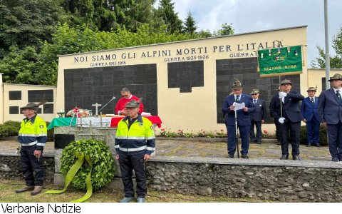 Miazzina
Alpini: celebrazioni al Memoriale di Pala