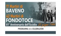Verbania
81° anniversario degli Eccidi di Fondotoce e di Baveno