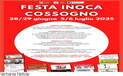 Cossogno
"Festa Inoca" 2025