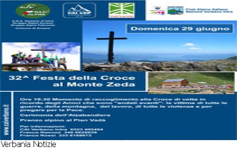 Oggebbio
32^ Festa della Croce al Monte Zeda