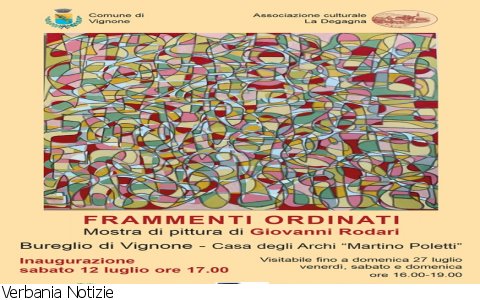 Vignone
"Frammenti ordinati"