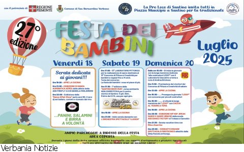 San Bernardino Verbano
Festa dei Bambini 2025