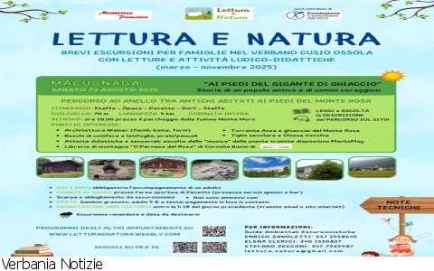 Macugnaga
"Lettura e Natura"