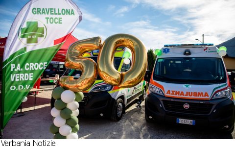 Gravellona Toce
Concluse le celebrazioni per i 50 anni di Croce Verde Gravellona