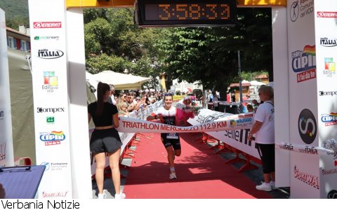 Mergozzo
In 250 al 30° Triathlon internationale di Mergozzo