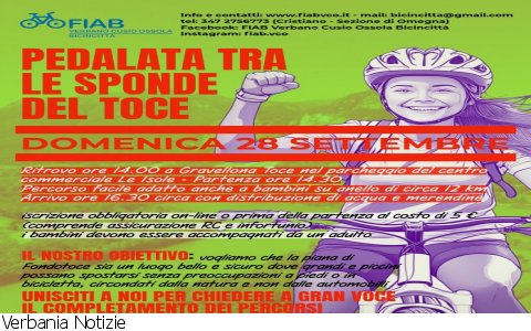 Gravellona Toce
"Pedalata tra le sponde del Toce"