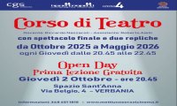 Verbania
Corso di Teatro con Spettacolo Finale