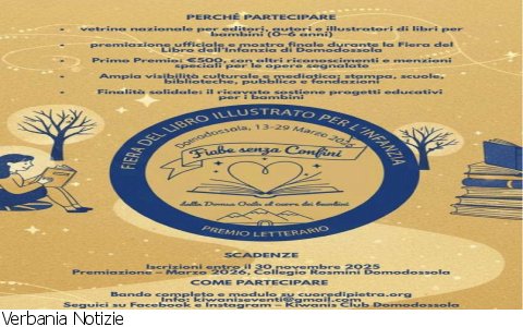 Domodossola
Concorso letterario "Fiabe senza confini"