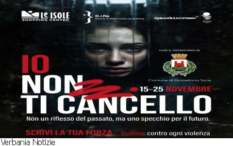 Gravellona Toce
"Io non ti cancello"