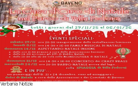 Baveno
La Casa d’Oro di Natale