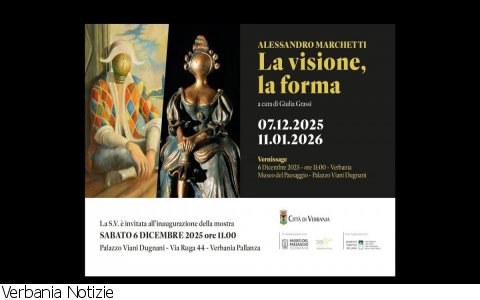 Verbania
Mostra-omaggio: Alessandro Marchetti.