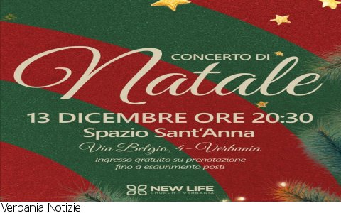 Verbania
Concerto di Natale – Un canto di gioia per tutti