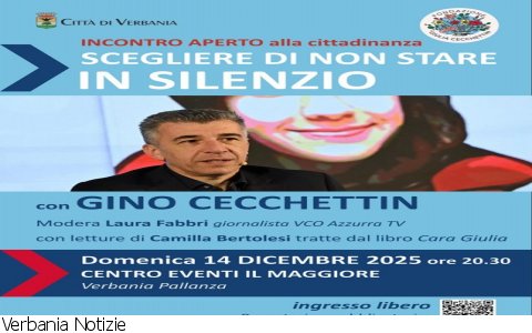 Verbania
Gino Cecchettin a Verbania