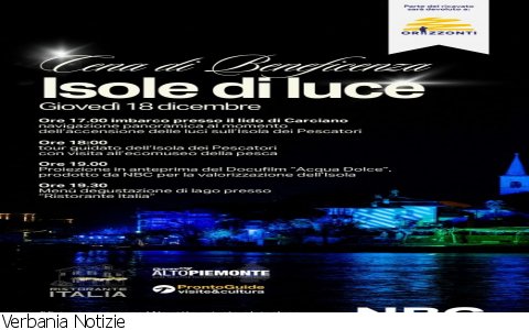 Stresa
“Acqua Dolce: cena di beneficenza sull’Isola dei Pescatori”