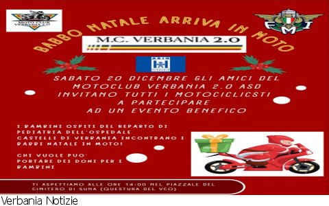 Verbania
“Babbi Natale in moto 2025”