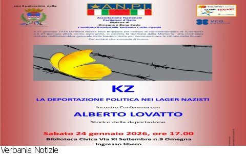 Omegna
Incontro con Alberto Lovato