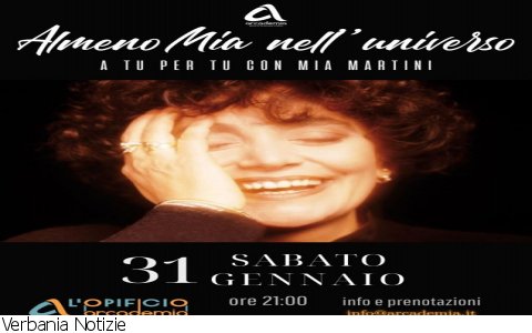 Omegna
“Almeno Mia nell’universo”