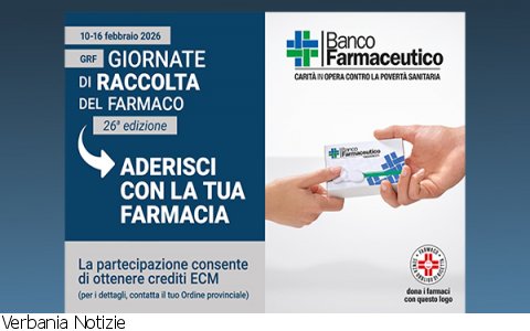 Verbania
Giornate di Raccolta del Farmaco